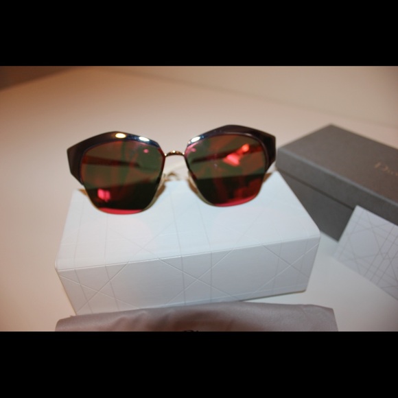 Authentic Dior Palladium Mirrored Sunglasses - Picture 4 of 5
